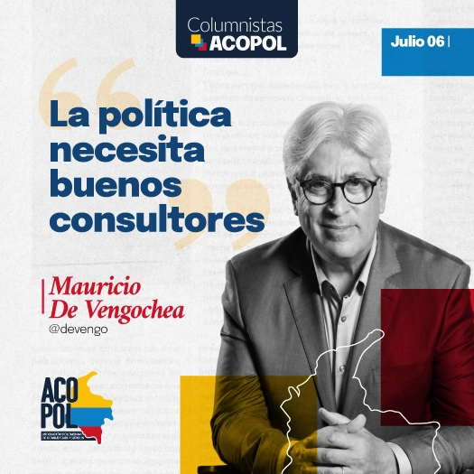 La política necesita buenos consultores