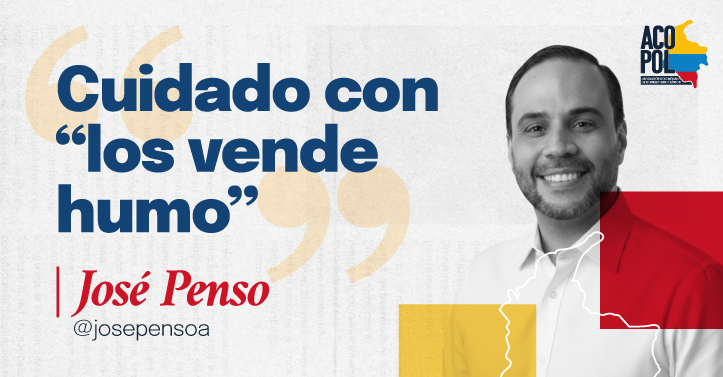 Cuidado con los vende humo
